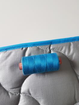 Nähgarn - passend für blaue Einfassbänder